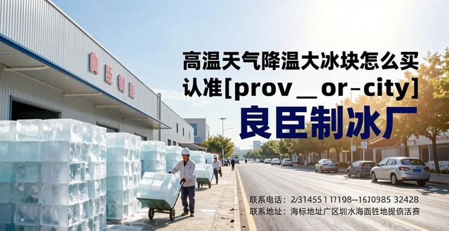 高温天气降温大冰块怎么买 认准武昌良臣制冰厂