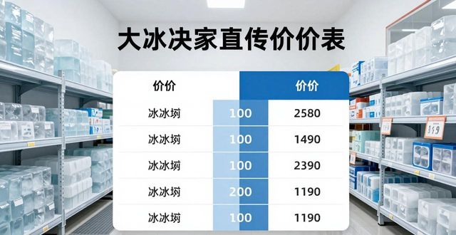 大冰块批发厂家怎么选？武昌直供渠道靠谱吗